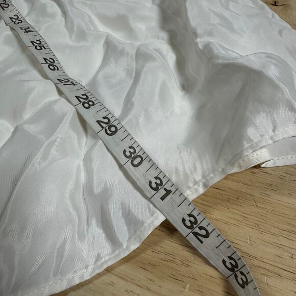 Athleta Calm Cool Slip Dress Nightgown in White Women's Size Medium NWT - Picture 9 of 10